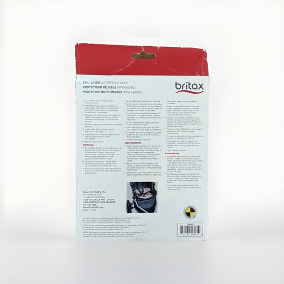 Britax Car Seat Protector Waterproof Liner Seat Saver Cover Child NEW READ! - Picture 2 of 10